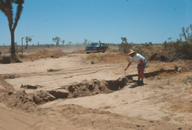 Landers Earthquake road offset